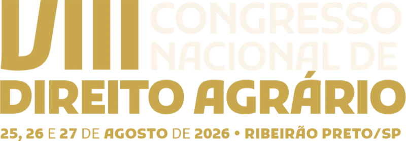 Logo do VIII Congresso Nacional de Direito Agrário